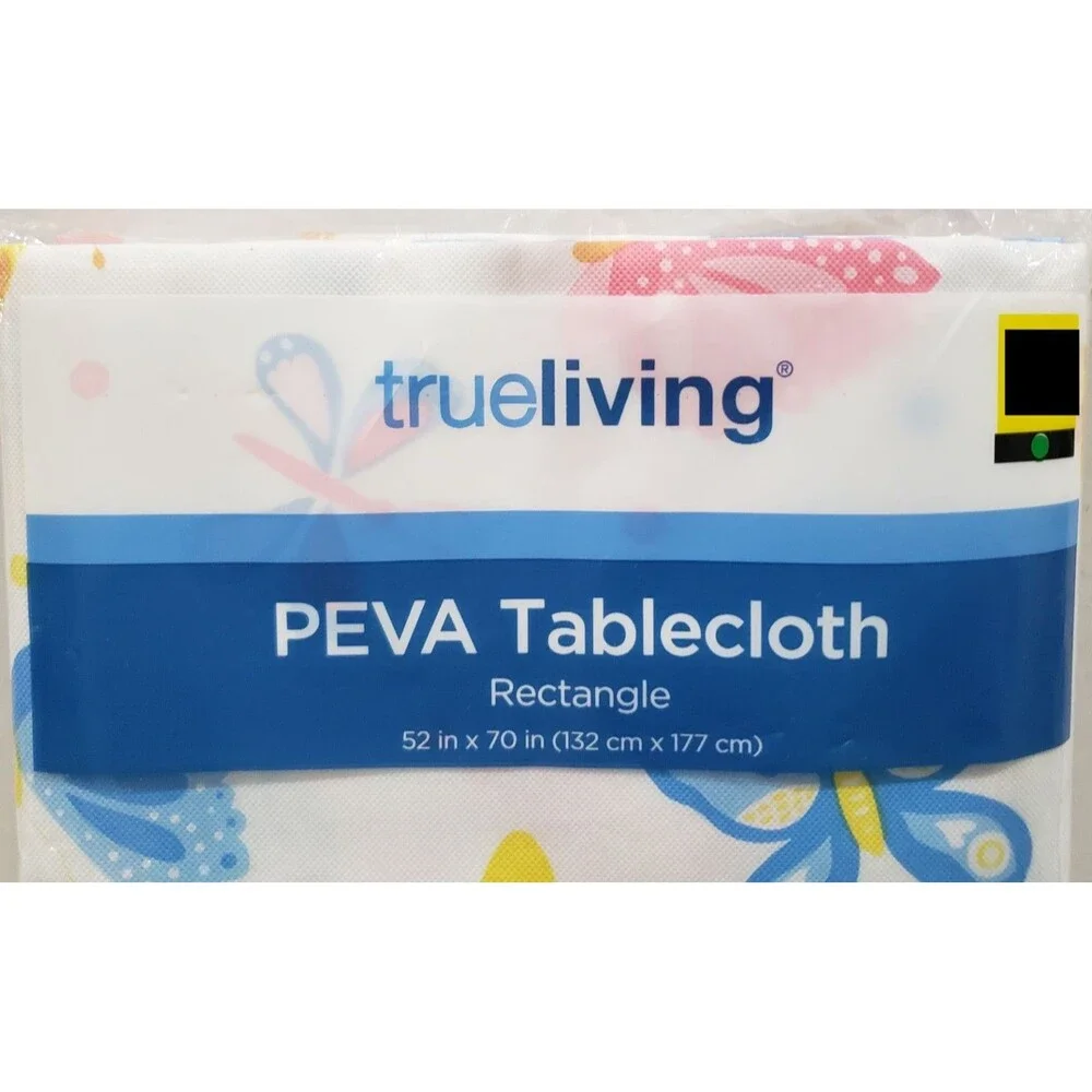 Peva Vinyl Tablecloth,52